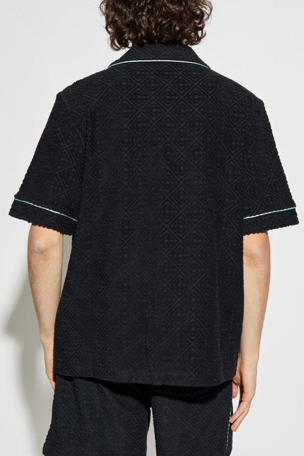 【はこぽす対応商品】 Black Canada Vitkac - Casablanca logo with Shirt トップス